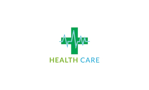 Diseño creativo del logotipo de la asistencia sanitaria
