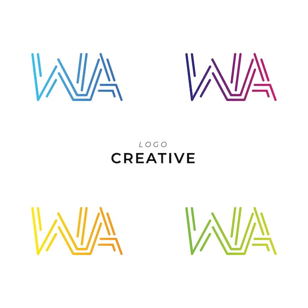 Diseño creativo de logotipo Branding Diseño de logotipo Ilustración vectorial Diseño de íconos Diseño de monogramas