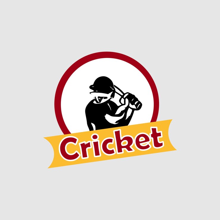 Un diseño creativo del logotipo del cricket