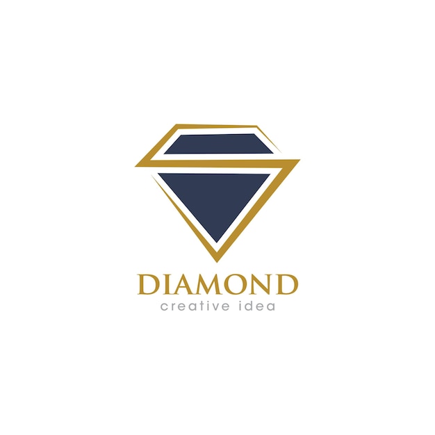 Diseño creativo del logotipo de Diamond Concept