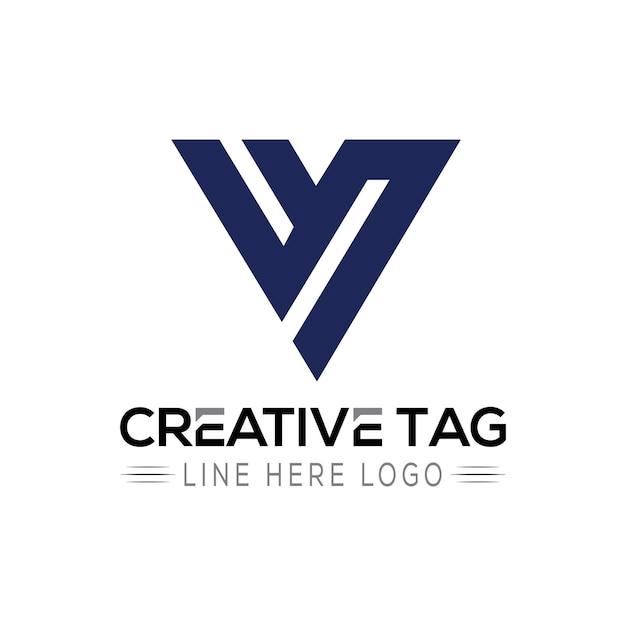 Diseño creativo del logotipo de la etiqueta