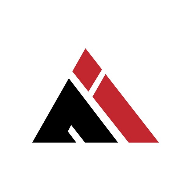 Diseño creativo de logotipo de IA Vectores de logotipo modernos de IA Letra logotipo IA mejor icono Logotipo de IA sencillo