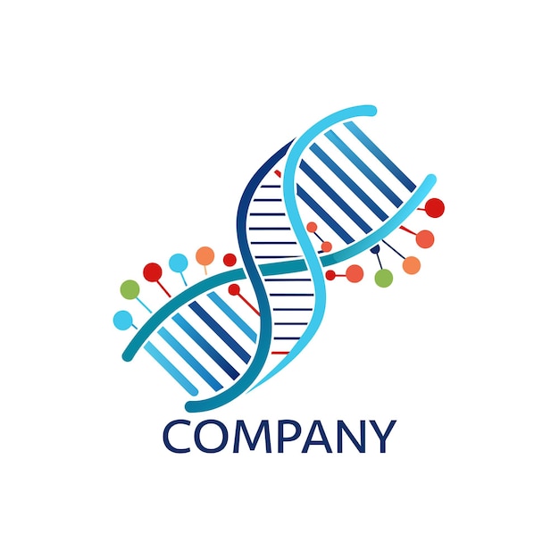 Diseño creativo de logotipo para la ilustración vectorial de la compañía de tecnología