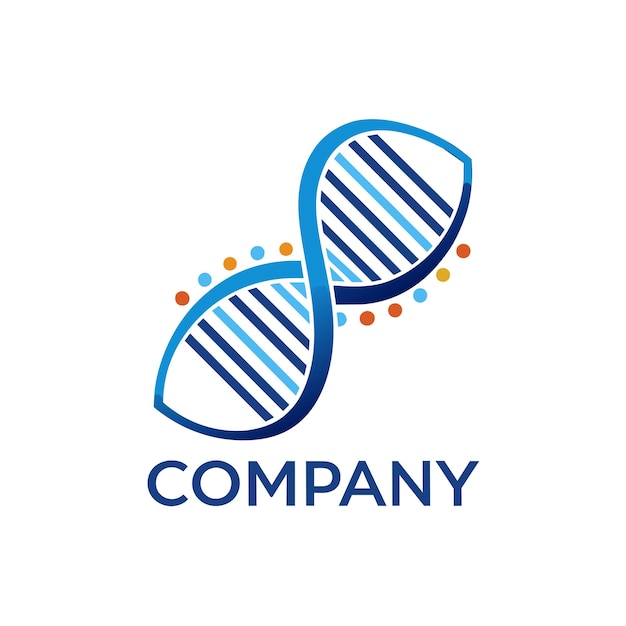Diseño creativo de logotipo para la ilustración vectorial de la compañía de tecnología