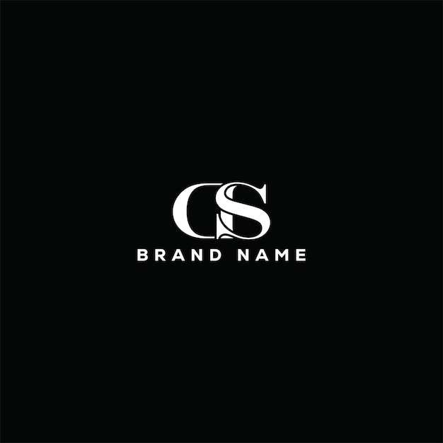 Diseño creativo del logotipo de la letra DS con gráfico vectorial Logotipo simple y moderno de DS