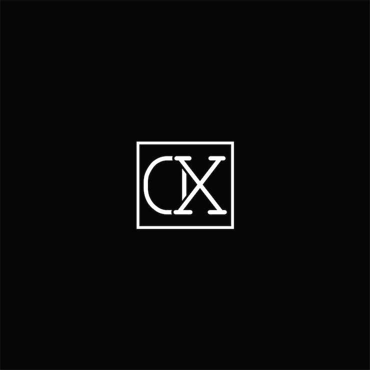 Vector diseño creativo del logotipo de letra dx con gráfico vectorial logotipo simple y moderno de dx