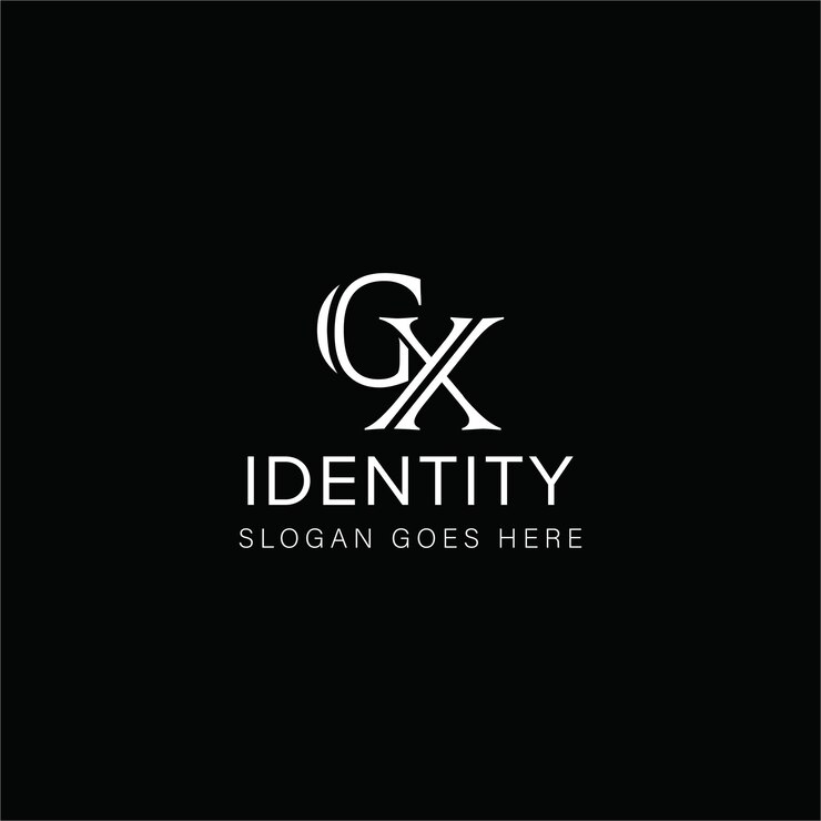 Vector diseño creativo del logotipo de letra gx con gráfico vectorial logotipo simple y moderno de gx