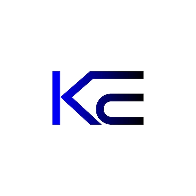 diseño creativo del logotipo de la letra k