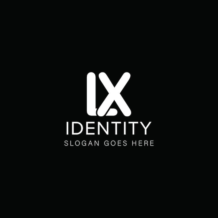 Vector diseño creativo del logotipo de letra lx con gráfico vectorial logotipo simple y moderno de lx