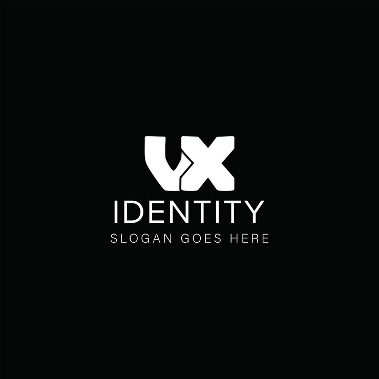 Vector diseño creativo del logotipo de letra xv con gráfico vectorial logotipo simple y moderno de xv