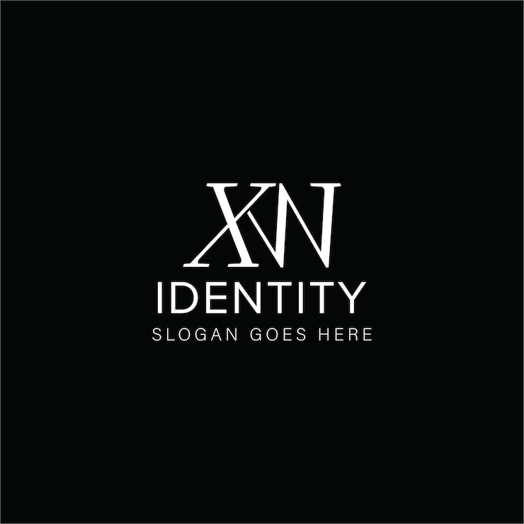 Vector diseño creativo del logotipo de letra xw con gráfico vectorial logotipo simple y moderno de xw