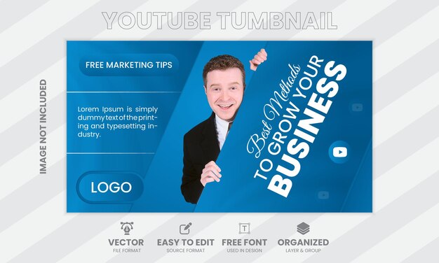 diseño creativo de miniaturas de youtube