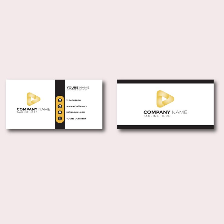 Diseño creativo moderno de tarjetas de identificación y targetas de visita