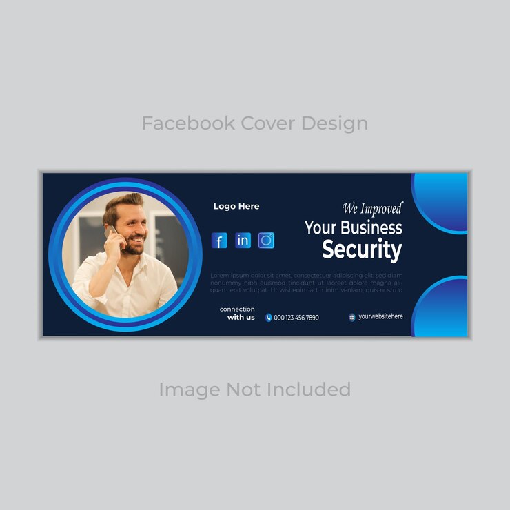 Diseño creativo de portada de Facebook moderno y único o plantilla de banner web