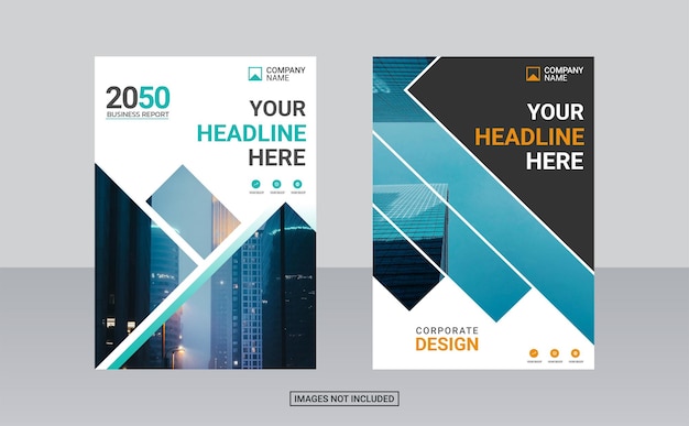 diseño creativo de portada de libro corporativo