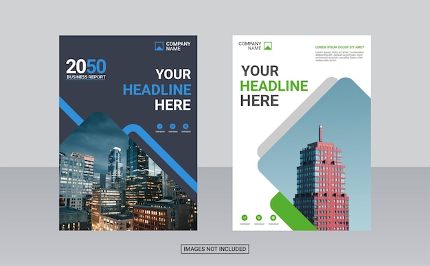 diseño creativo de portada de libro corporativo