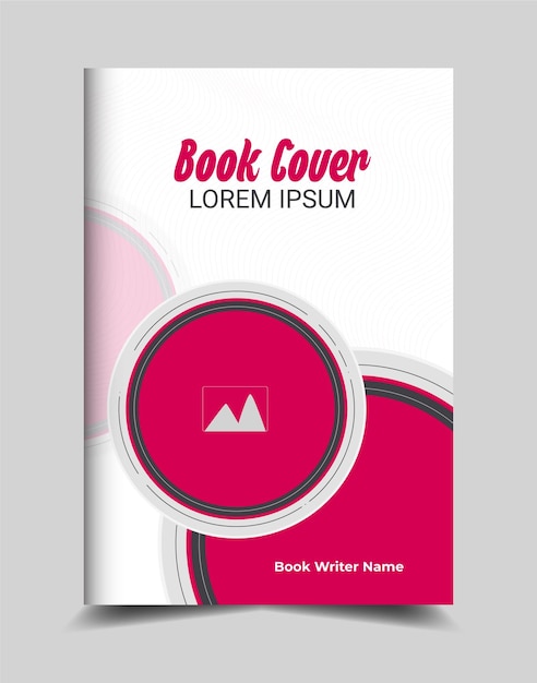 Diseño creativo de portadas de libros vectoriales modernos y plantilla de diseño de folleto o folleto de la empresa informe anual
