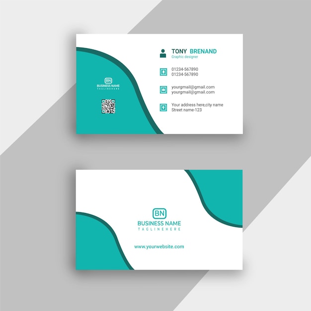 Diseño creativo de tarjetas de presentación