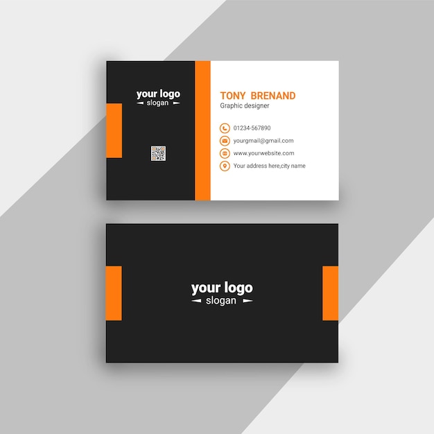 Diseño creativo de tarjetas de visita