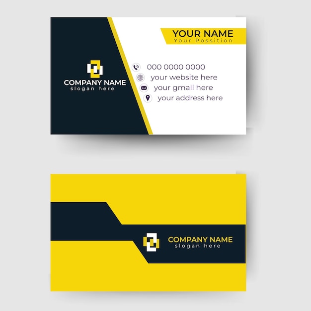 Diseño creativo de tarjetas de visita