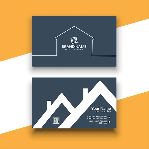 Diseño creativo de tarjetas de visita