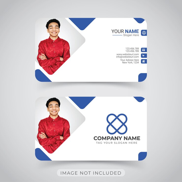 Vector diseño creativo de tarjetas de visita