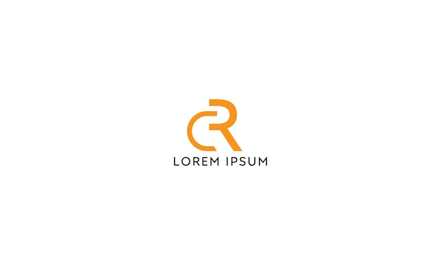 Diseño creativo del último logotipo de CR y el logotipo inicial