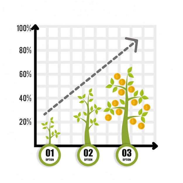 Diseño de crecimiento financiero.