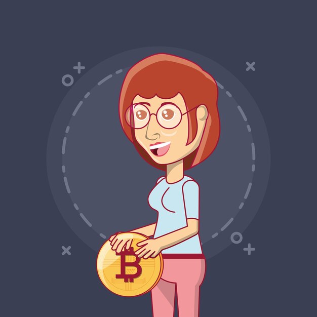 Diseño de criptomonedas Bitcoin