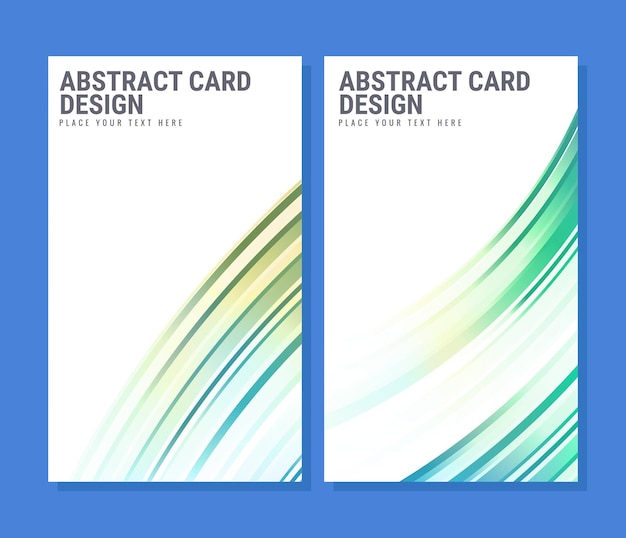 Diseño de la cubierta abstracta de onda mínima
