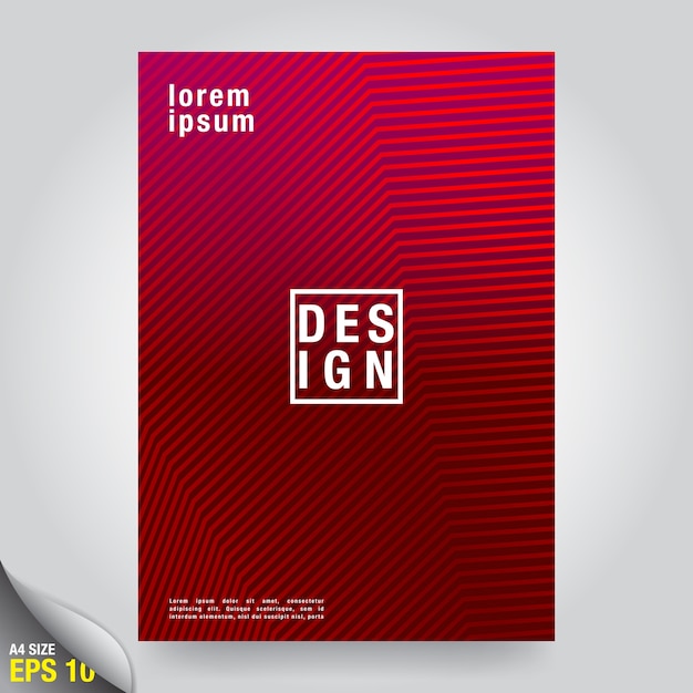 Diseño de cubiertas minimalistas