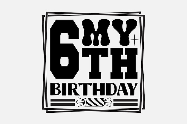 diseño de cumpleaños svg