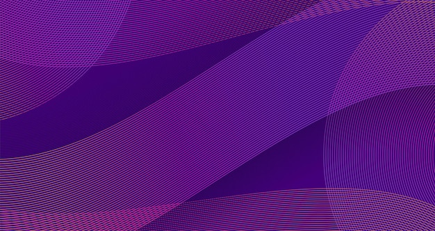 Diseño de curva de onda moderna de presentación de fondo abstracto de vector