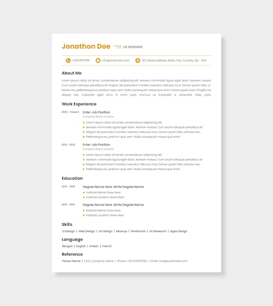 Diseño de cv mínimo