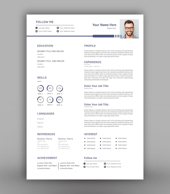 diseño cv