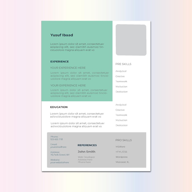 Diseño de CV