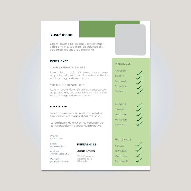 Diseño de CV
