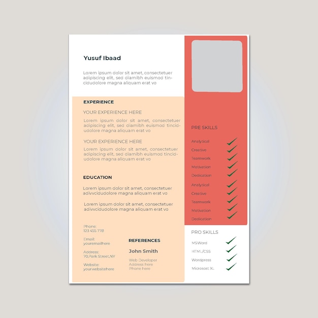 Diseño de CV