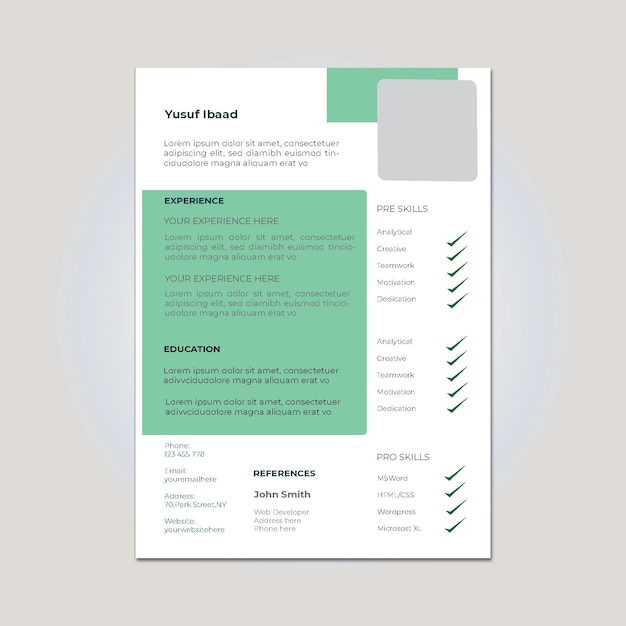 Diseño de CV