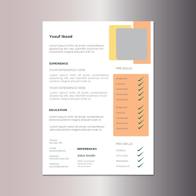 Diseño de CV