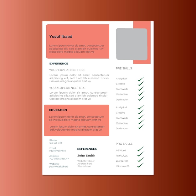Diseño de CV