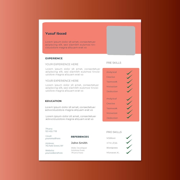 Diseño de CV