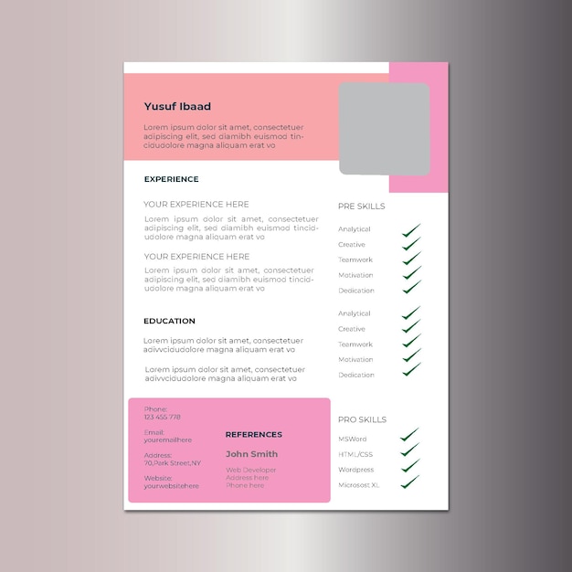 Diseño de CV