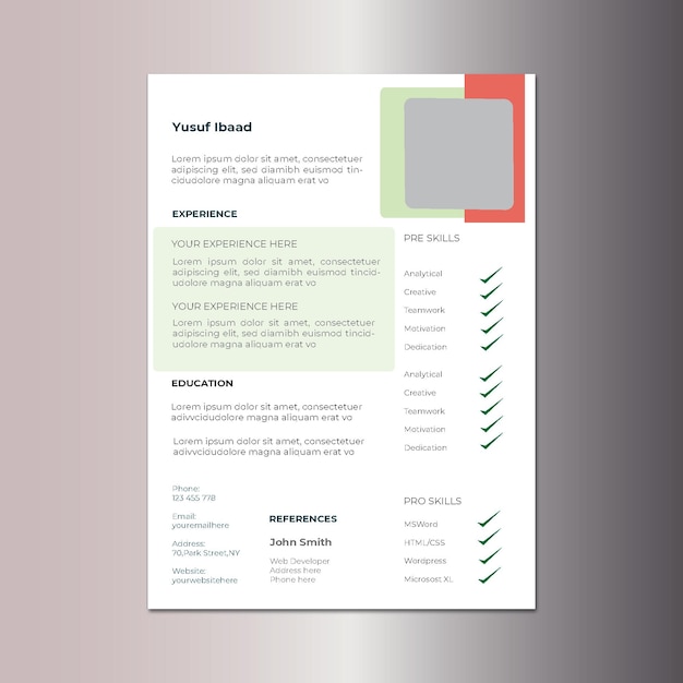Diseño de CV