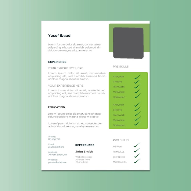 Diseño de CV