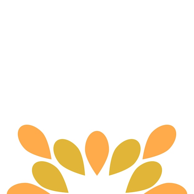 diseño de decoración de pétalos de flores