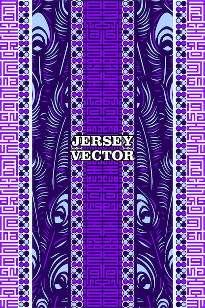 Diseño decorativo de estencil de pavo real para camiseta deportiva de sublimación