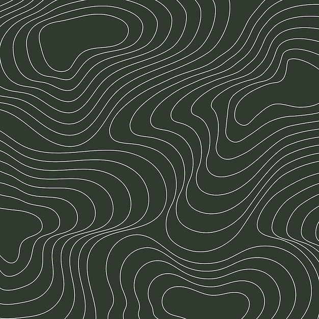 Diseño decorativo de lujo de moda ilustración vectorial abstracta hermosa obra de arte verde