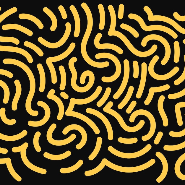 Diseño decorativo de lujo de moda impresionante ilustración vectorial abstracta obra de arte dorada