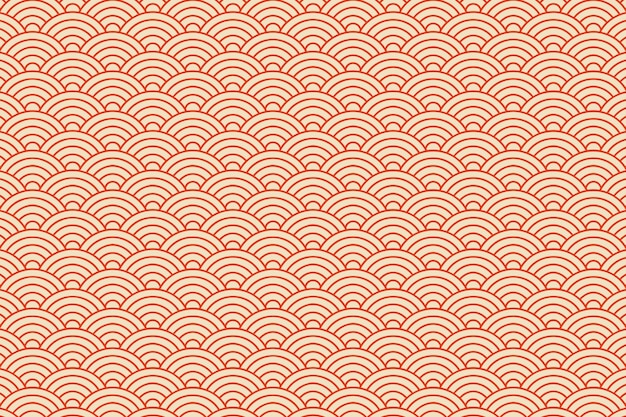 Diseño decorativo vintage de fondo de patrones sin fisuras japonesas